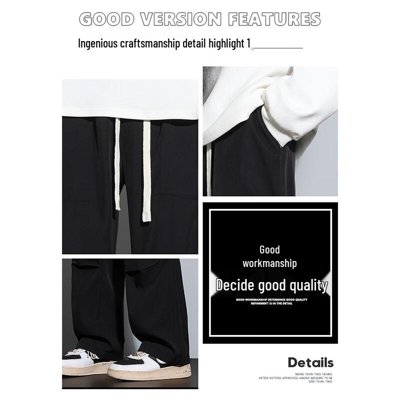 Men's Casual Loose Straight Leg Cargo Pants