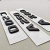 3D ABS Black A180 A200 A250 C180 C200 Logo Letters Car Rear Trunk Badge Sticker For Mercedes Benz W177 W176 V177 W206 W204 S205