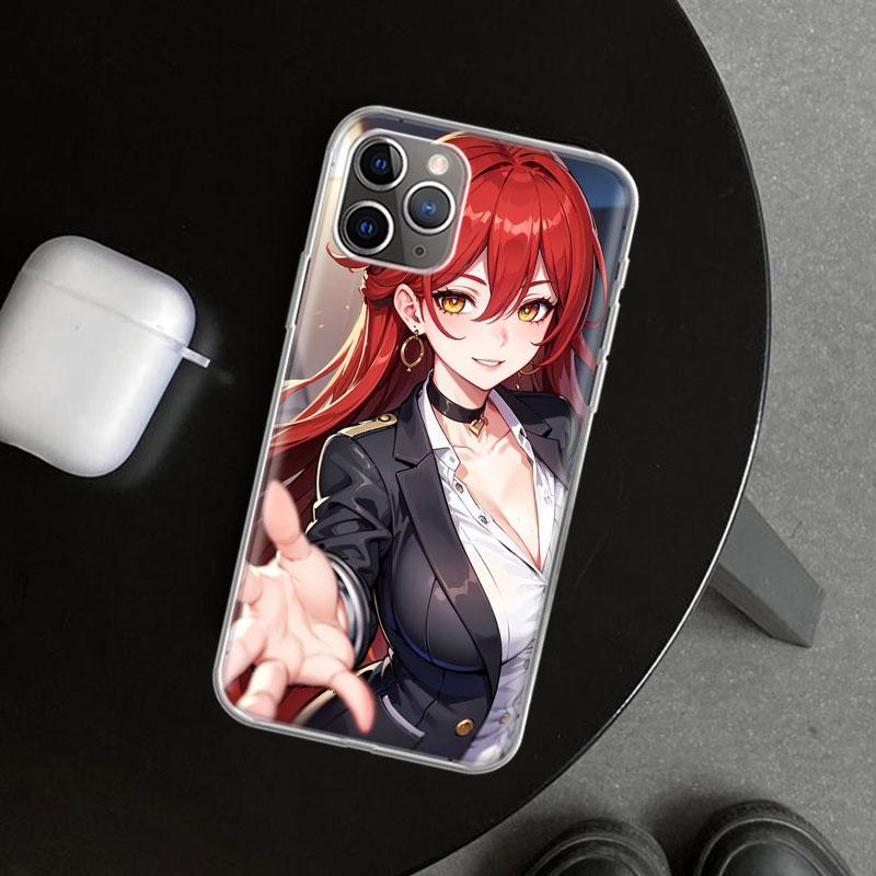 

Чехол для телефона Honkai Star Rail Химеко для iPhone 11 12 13 Mini 14 15 Plus 16 Pro Max 17 Air 7 8 + SE Художественный Индивидуальный Fundas 11 iPhone 14 Pro
