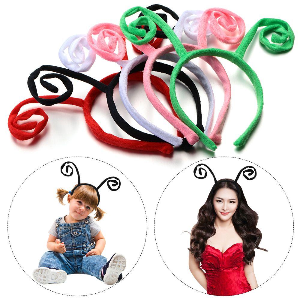 Girls Gift Non-slip Costume Accessory Hairbands Halloween Headband Women Hair Hoop Ant Tentacles