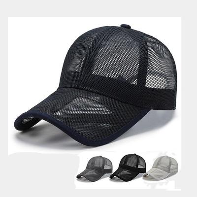 Sommer Männer Hut Durchbrochene Krempe Atmungsaktives Mesh Cap Outdoor Sports Sonnenschutz Baseball Frauen Sonnenhut