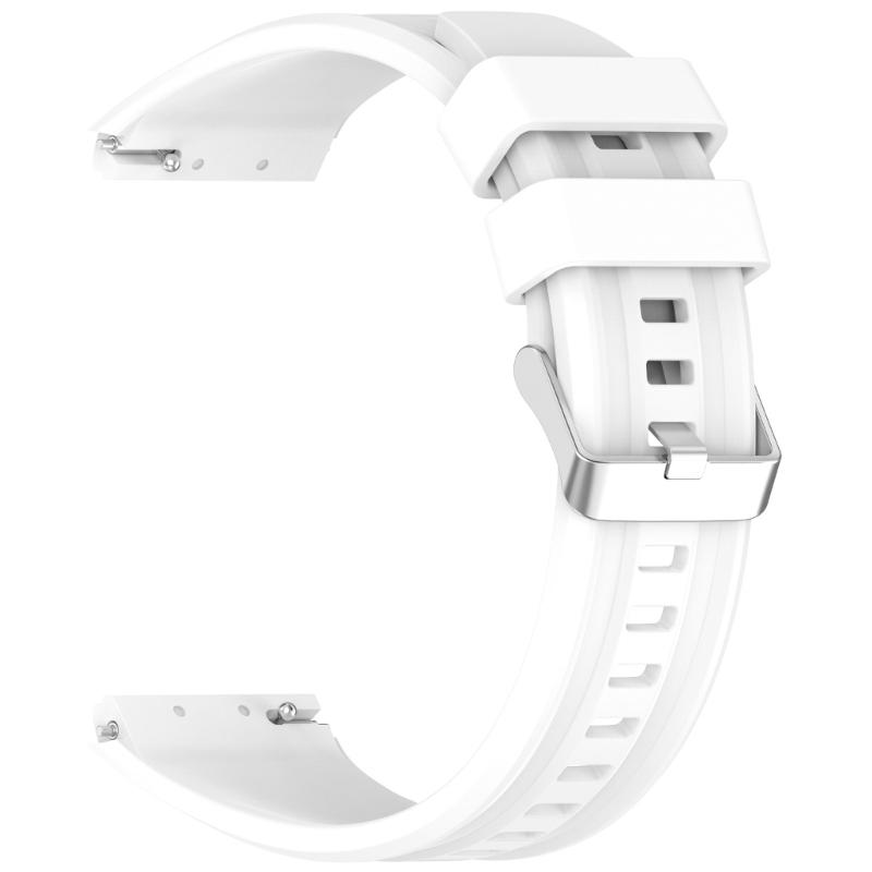Schweißfestes Silikon-Ersatzarmband Geeignet für 46mm Smartwatch Verstellbare Sportarmbänder Wasserdicht Leichtes Design