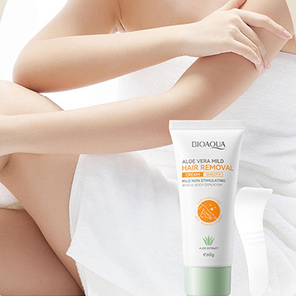 60g Painless Hair Remover Non-Irritating Permanent Depilatory Intimate Parts Depilatory for Arm Armpit Legs