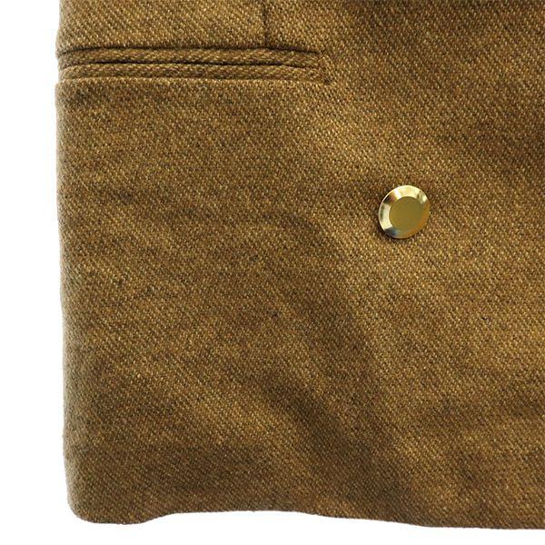 FRAY I.D Wool Blend Double Tailored Jacket Brown Women Used