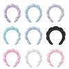 Velvet Twist Cloud Sponge Headband for Makeup Removal and Face Washing
