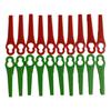 Colorful Gourd-Shaped Plastic Mower Blades for Lawn and Garden Trimmers L83