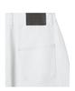 Lotaib Washed Patch Denim - White