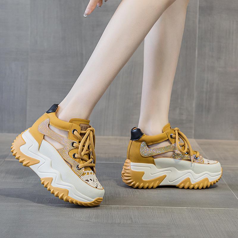 Shoes for Women Women's Sandals Summer  Woman Sneakers Bling-bling Sparkling Diamonds Shoe Decoration Sports Sandals Summer