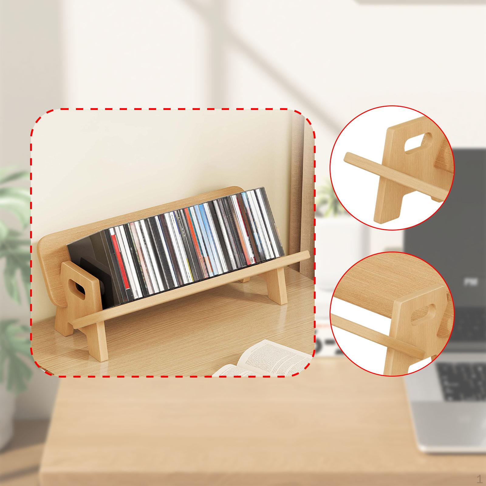 

Book Holder Rack for Office with Vinyl Record Display 40cmx25cmx18.5cm