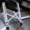 2-in-1 Adjustable Laptop & Tablet Stand with Phone/Pen Holder,  Lightweight for Desk Bedside Travel