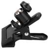Tripod Camera Clip Clamp Holder with 360 degrees  Rotatable Ballhead Clamp for Motion Camera