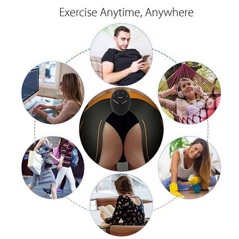 Hüfttrainer Massage Gesäßmuskel Stimulator Fitness Gesäß Toner Lifting Beine Arme Schlankheits Massagegerät Körperformung