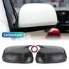 For Toyota RAV4 XA30 2008-2013 Black/Carbon Side Door Rearview Mirror Cover Cap Trim Shell Sticker Car Styling