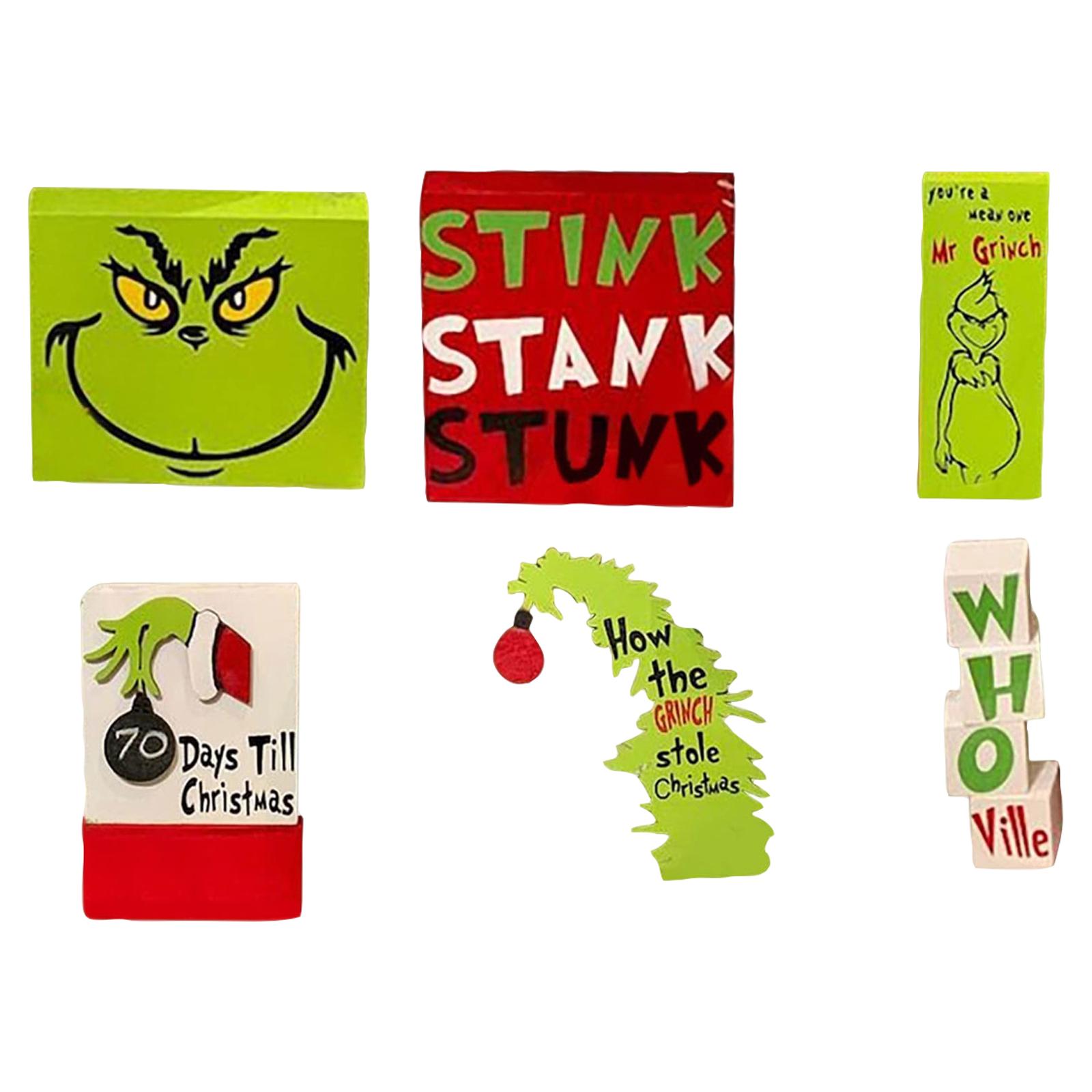 

Christmas-themed Christmas Ornaments; Tray Decorations -pvc Christmas Ornaments 6pcs; The Perfect Christmas Tradition! One Size