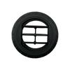 1/2/4/6X 75mm Air Vent Deflector Outlet Louver Rotatable Diesel Parking Heater Air Conditioner Black For Car Truck VAN Camper
