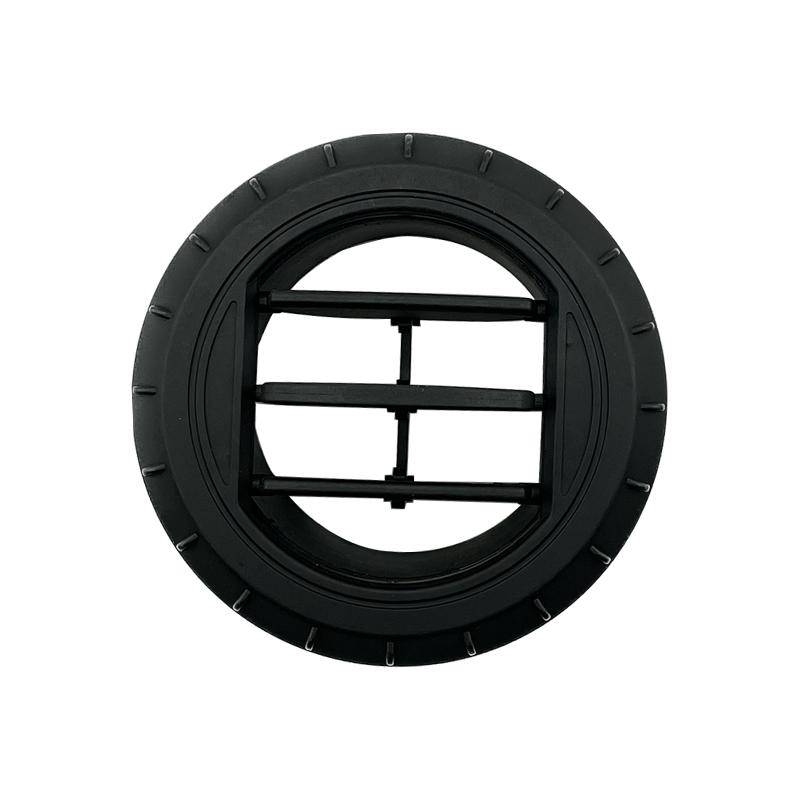 1/2/4/6X 75mm Air Vent Deflector Outlet Louver Rotatable Diesel Parking Heater Air Conditioner Black For Car Truck VAN Camper