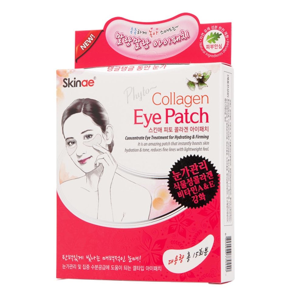 SKINAE Phyto Kollagen Augenpads Großpackung 15 Stück (30 Pflaster)