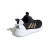 Adidas Activeflex Boa 3.0 Fabric Comfortable Non-Slip Low-Top Running Shoes Kids Sneakers Black Gold IG0588