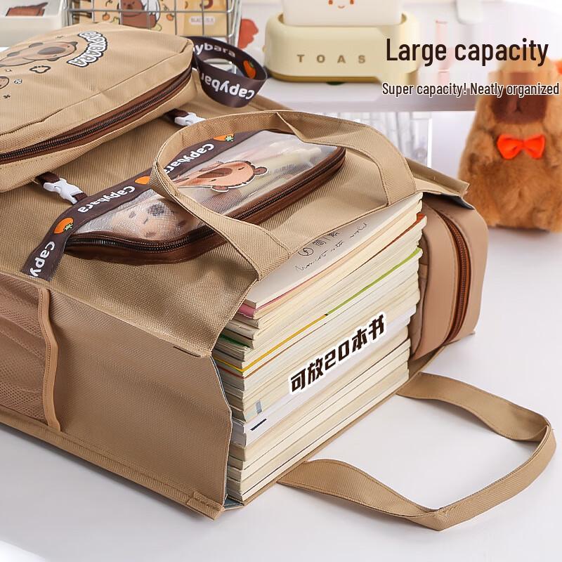 Simple Canvas Student Pencil Pouch