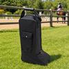 Tall Boot Storage Bag Lightweight Riding with Outer Pocket for Travel