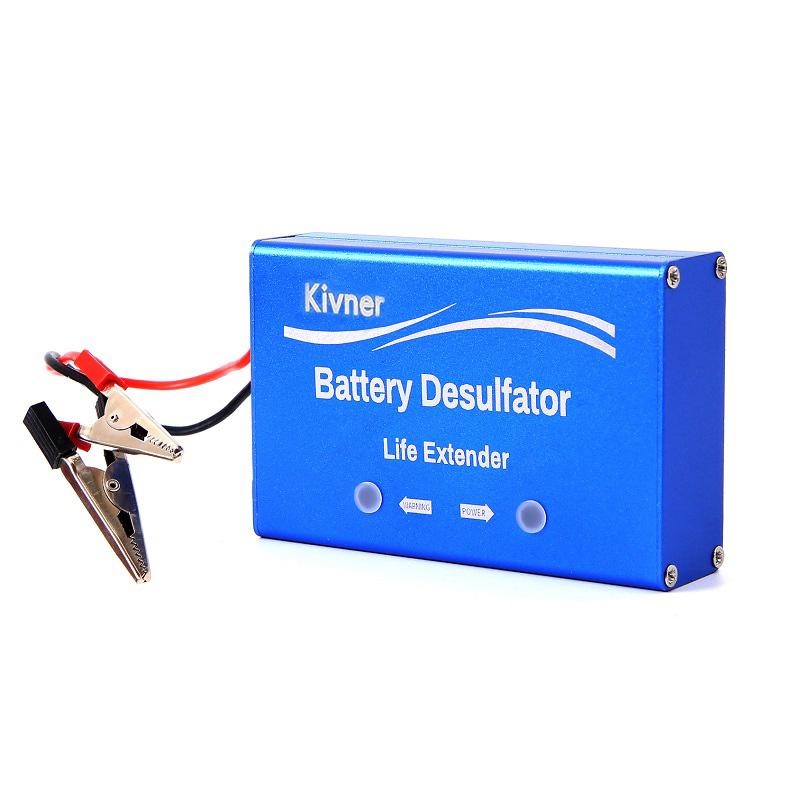 12 Volts Lead Acid Battery Maintainer & Desulfator Battery Life Extender Desulfator синий