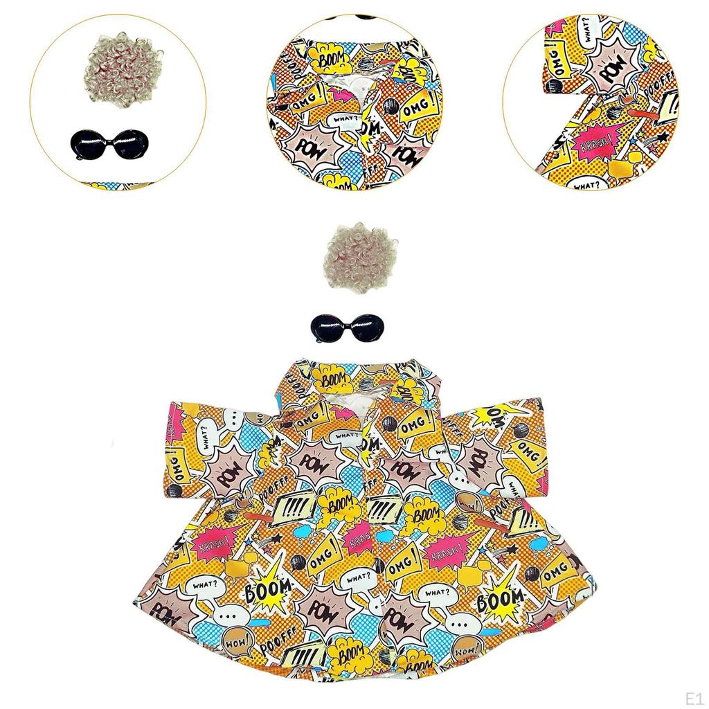 Porch Goose Figurine Outfit Costume Unique Easy To Use Sculpture Clothing Yard Decoration for