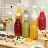 600ml/1600ml Plastic Water Jug Transparent Juice Tea Milk Large Capacity Bar Party Wine Beer Bottle Kitchen Drink Storage Pot