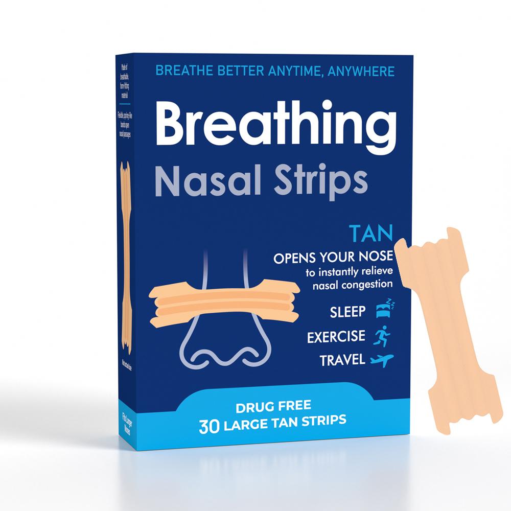 Durable And Safe Breath Nasal Stripslavender Scent Sleeping Nose Stripexercise Air Intake And Improve Sleep Strong Anti Snoring Nasal Strips