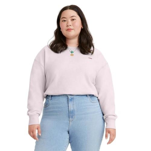 Levis Womens/Ladies Crew Neck Plus Sweatshirt
