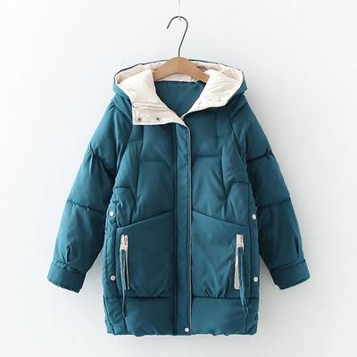 Women Winter Warm Thick Hooded Cotton Down Jacket Newest Long Padded Parka for Women  Winter Loose Cotton Coat