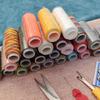 10/16/24 Colors Polyester Sewing Thread Flat Durable Cord for Sewing Crafts