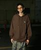 Slam Logo Authentic Hoodie Brown Fht602-Z