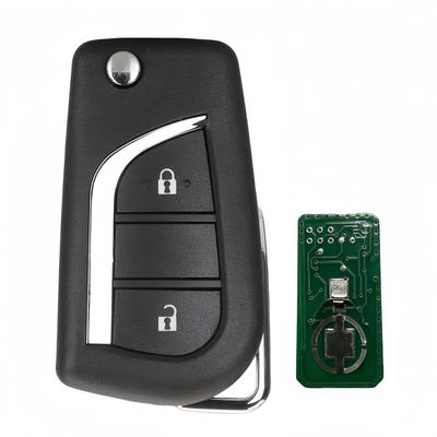 XJMYNB FCCID: BA2TA 433MHz H-8A Chip Flip Remote Control Car Key For Toyota Hilux 2015 - 2020 TOKAI RIKA H1-3689 89070-0KB40