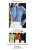 Siping Stitch Women's Half-High Collar Sweater: Autumn/Winter Slimming Knitwear