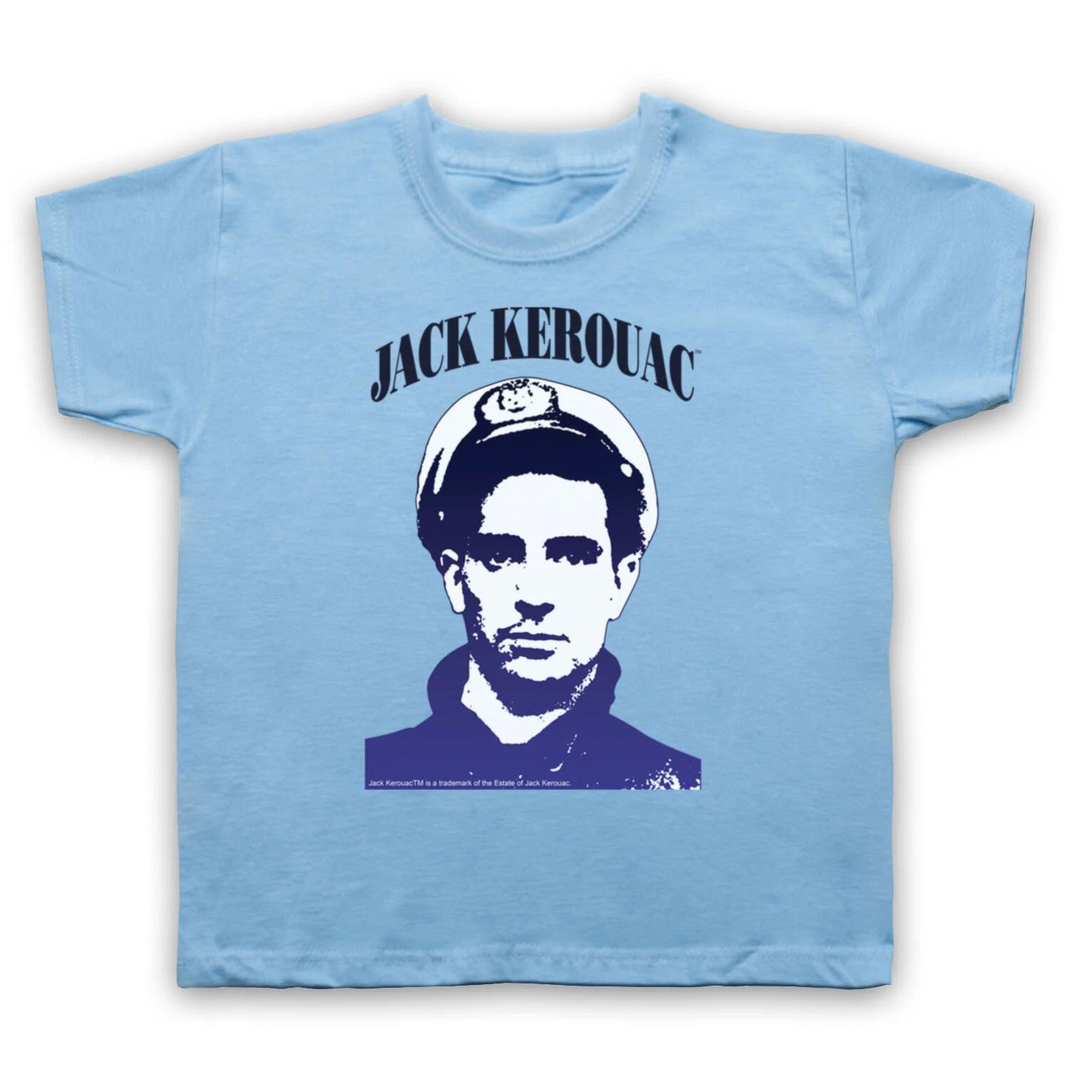 JACK KEROUAC 1 SEA CAPTAIN UNOFFICIAL AUTHOR BOOK BEAT KIDS CHILDS T-shirt 140