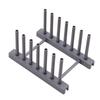 2 PCS Modern Design  Dish Drainer Rack Kitchen Plates Holder Drying Organizer Plates Display Shelf Pot Lid Storage Stand Plate