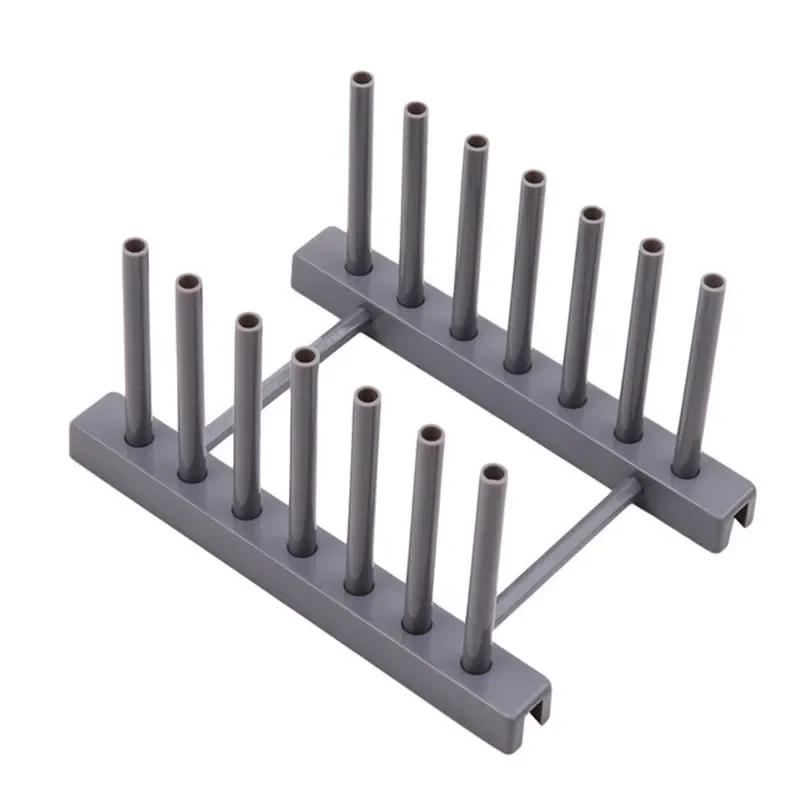 2 PCS Modern Design  Dish Drainer Rack Kitchen Plates Holder Drying Organizer Plates Display Shelf Pot Lid Storage Stand Plate