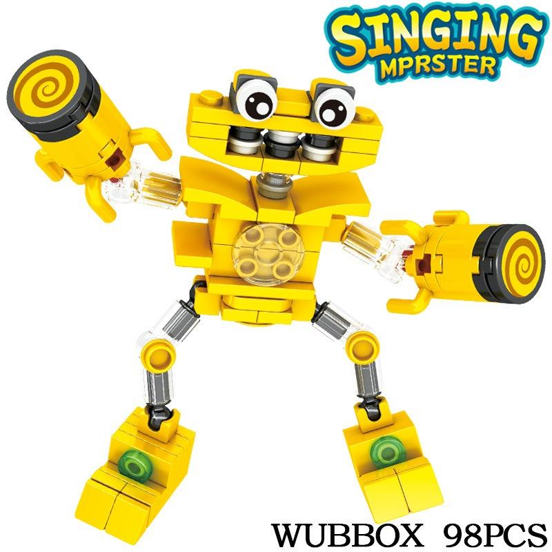 My Singing Monster Building Block Set Cartoon Music Development Game Building Blocks DIY Toy Children Adult Birthday Christmas Gift