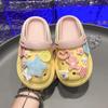 2024 Children Sandals for Girl Summer New Fashion Korean Style Comfortable Anti-slippery Cute Cartoon Versatile Cool Beach Shoe