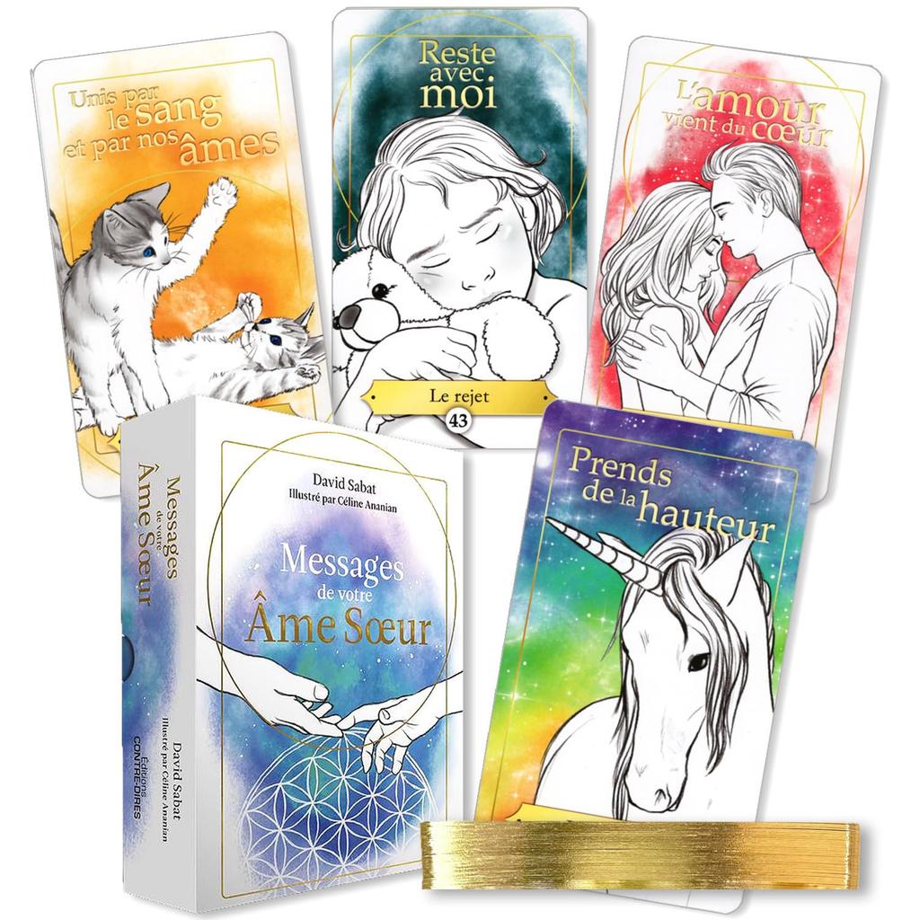 [Authentic] Messages from Your Soulmate [Oracle Card Meanings In Japanese] Tarot Card Fortune Telling