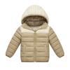 7-16 Years Kids Boys Winter Warm Hooded Coat Windproof Zipper Jacket