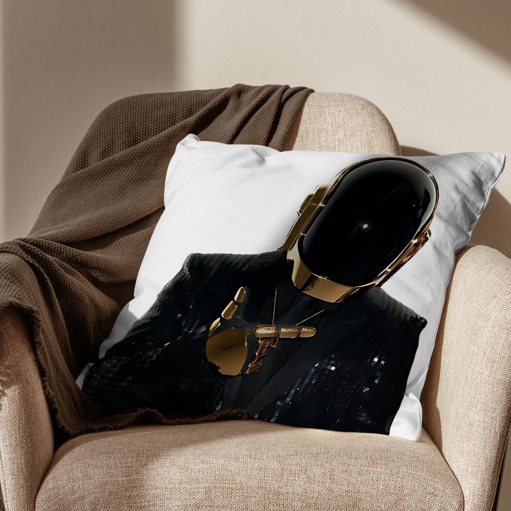 Band Cool Daft Punk Pillow Case Pillow Case Living Room Sofa Cushion Cover Suitable For Home Bedroom Room Decoration