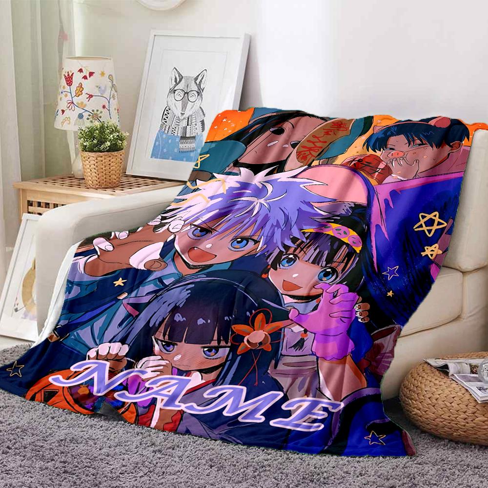 Custom 1pc Adventure Future World Blanket, Soft And Comfortable Blanket, Casual Warm, Camping Travel Blanket, Birthday Gift Q912131