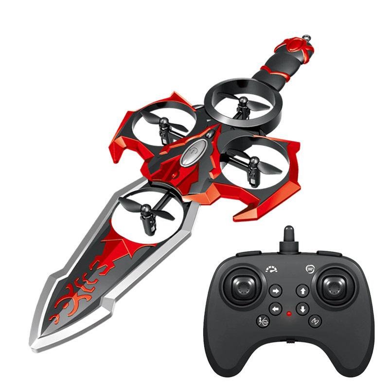 Retro Remote-Control Flying Sword Drone: Children's Toy Airplane Model