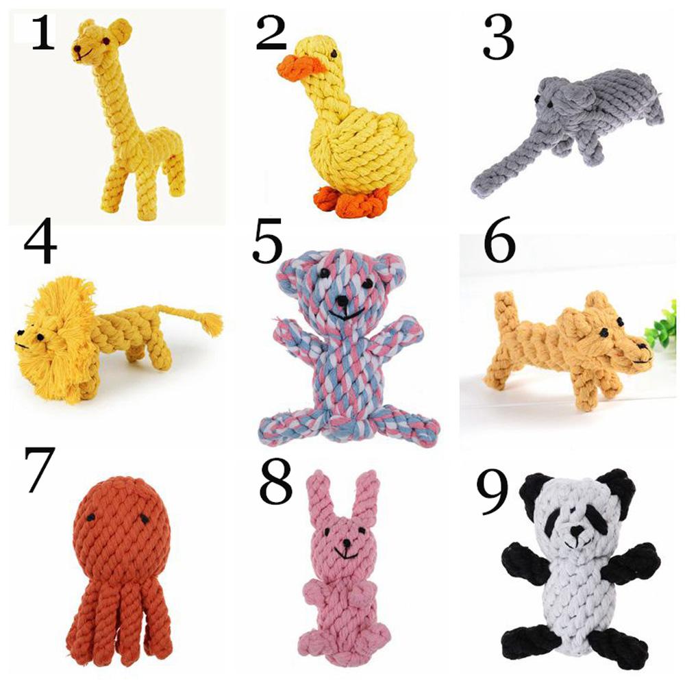 Soft Teeth Cleaning Cotton Rope Puppy Interactive Pet Supplies Chew Toy Cotton Rope Toy Dog Toy