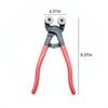 8 Inch Heavy Duty Wheeled Glass Mosaic Nipper with Soft Rubber Handle Ceramic Tile Nipper Mosaic Tools Tile Cutter Pliers