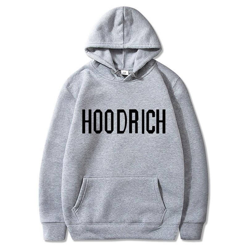 Hanorac Sport Casual Larg cu Imprimeu Litere Hoodrich