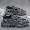 Shoes spring mesh breathable wear-resistant casual shoes non-slip running sports shoes trendy tire sole men's shoes