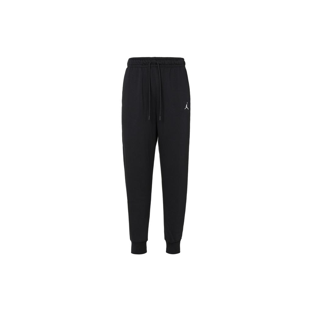 Jordan Solid Color Loose-Fit Joggers With Drawstring Men Bottoms Black FJ7780-010