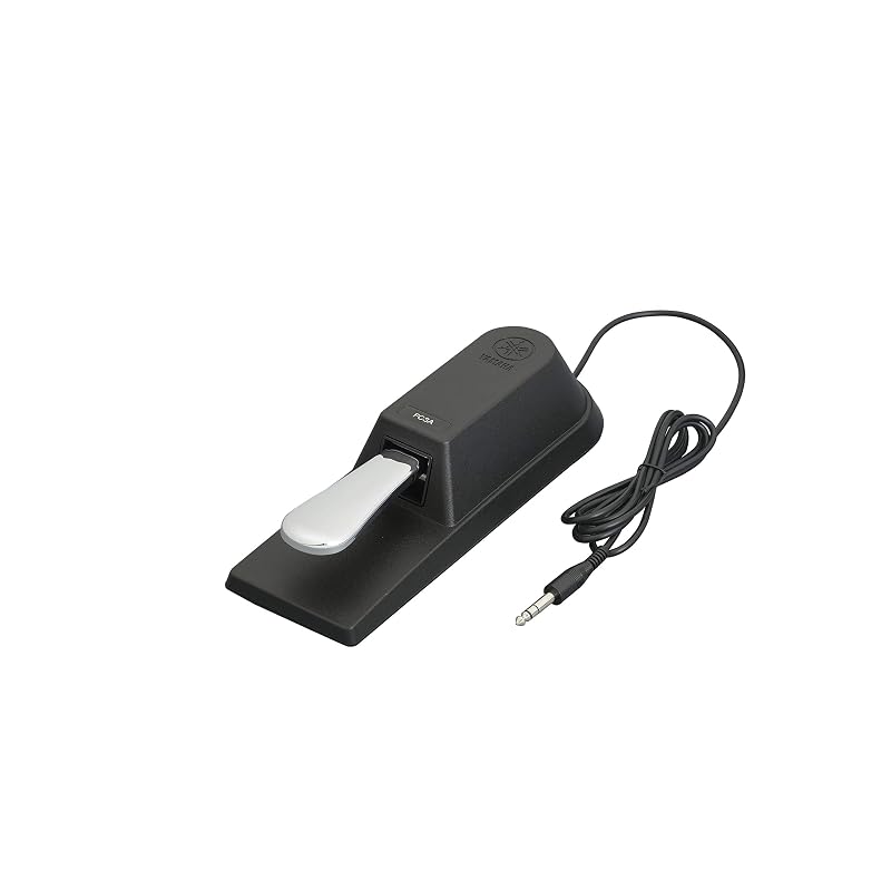 Yamaha FC3A Foot Pedal: A Foot Pedal for Digital Pianos, Keyboards, Synthesizers, and Stage Pianos. Supports Half-pedal Function.